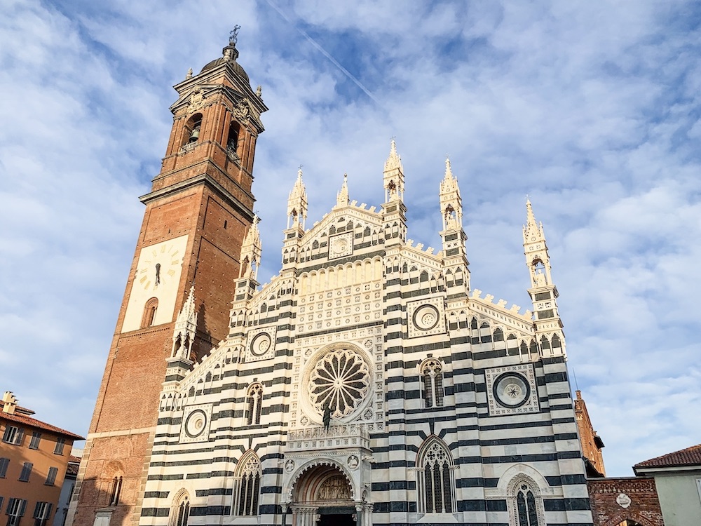 The main cathedral of Monza, small town close to Milan, Italy