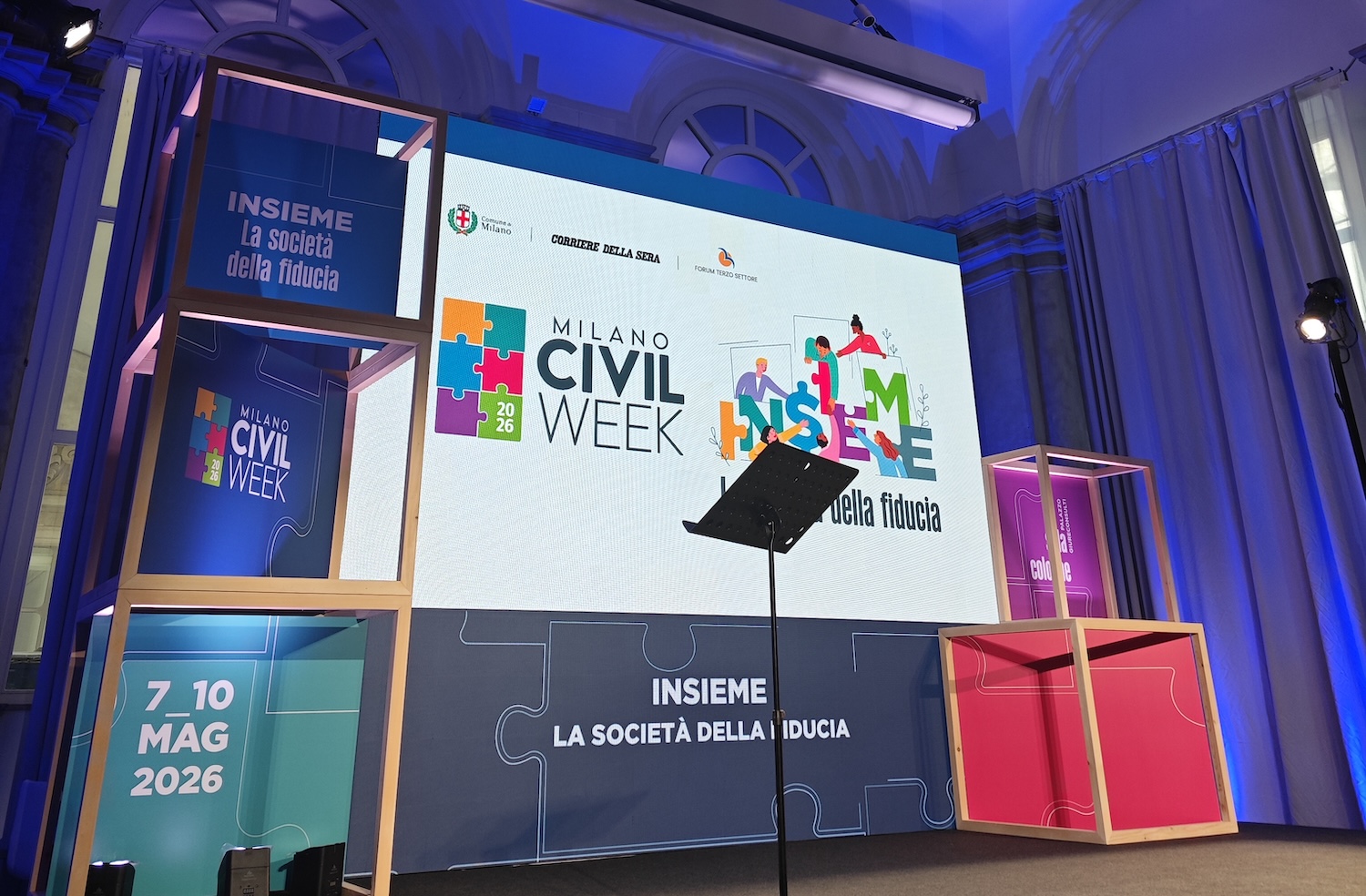 Palco Milano Civil Week Meeting Project